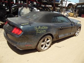 2016 FORD MUSTANG CONVERTIBLE GRAY 3.7 AT F20105